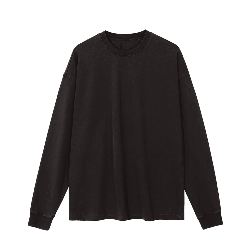 "Quiet Rebellion" Vintage Washed Long Sleeve T-Shirt