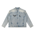 Free Spirit "Born to Wander" Denim Jacket