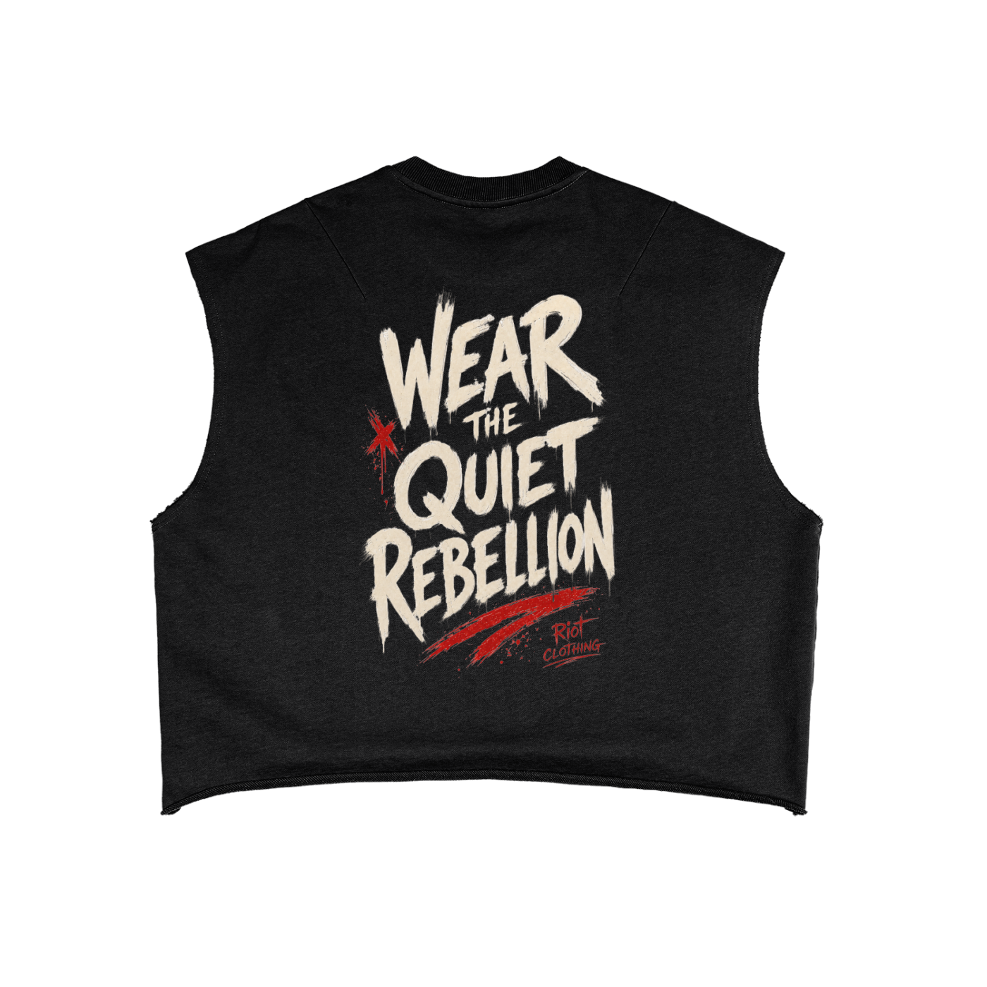 "Quiet Rebellion" French Terry Tank Top