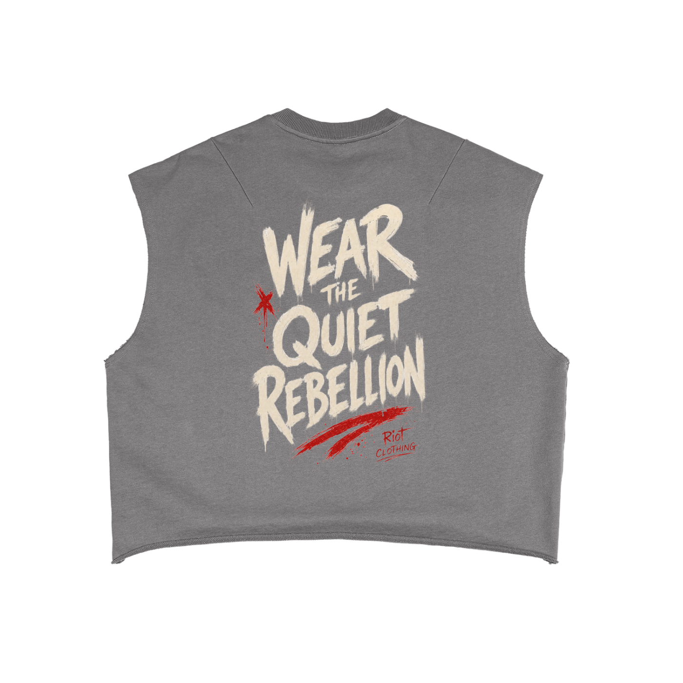 "Quiet Rebellion" French Terry Tank Top